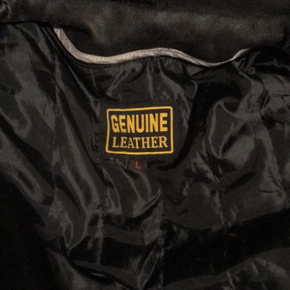 LARGE LEATHER JACKET - Picture 3 of 7